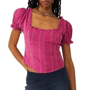 💫Free People | Serotonin Corset Top